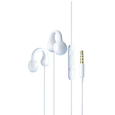 Kabelová sluchátka s kabelovou herní náhlavní soupravou s hlasitostí hovoru IPX Kompatibilní s PC a online schůzkami 3,5mm mikrofon, otevřená sluchátka, neucpávají uši,