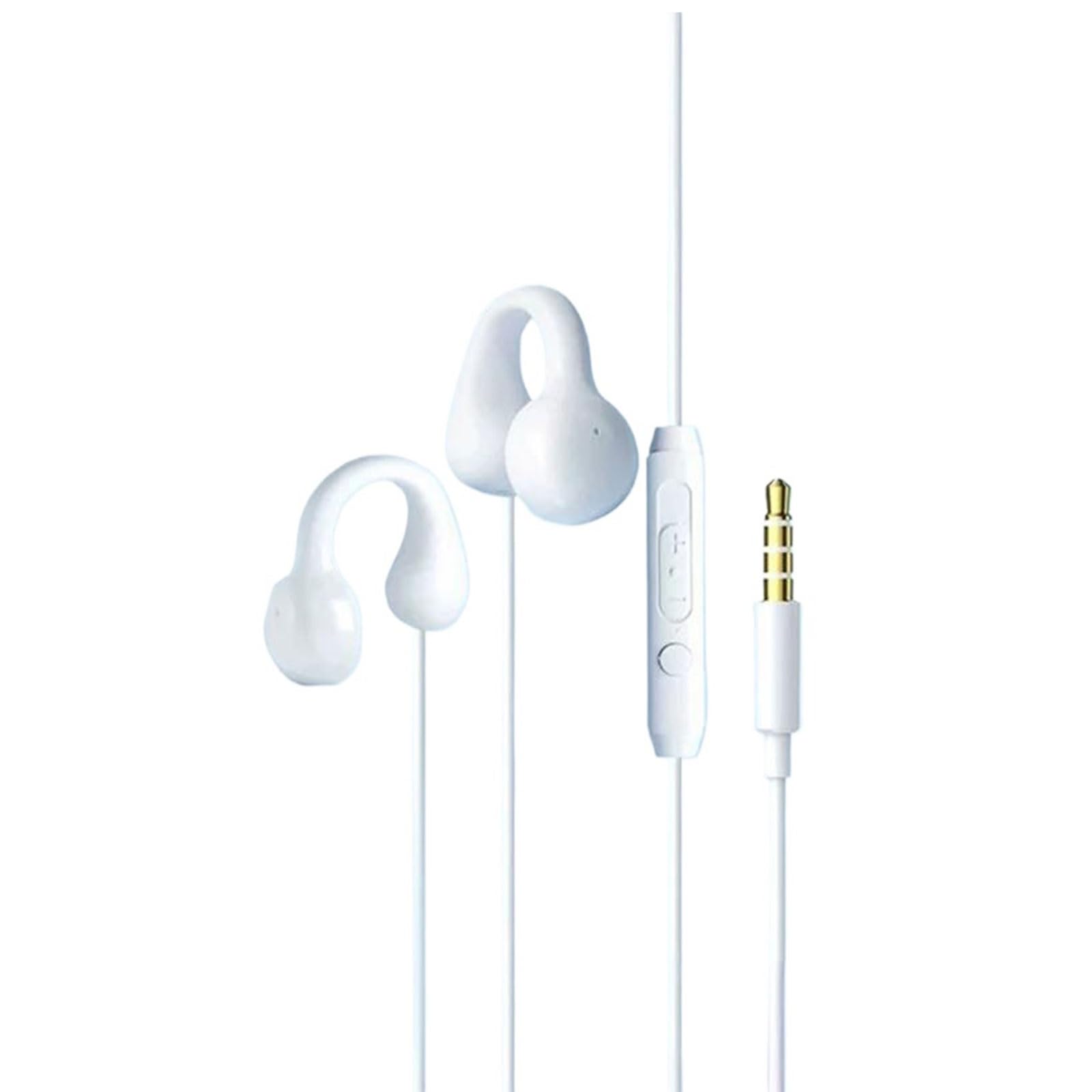 

Проводные наушники 3,5 мм с микрофоном, открытые, не забивающиеся, проводная игровая гарнитура с функцией ответа/завершения вызова, регулировкой громкости, водонепроницаемость IPX,