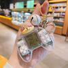 Retro Game Keychain Creative Cartoon Mini Game Machine Fun Handheld Entertainment for All Ages Pendant