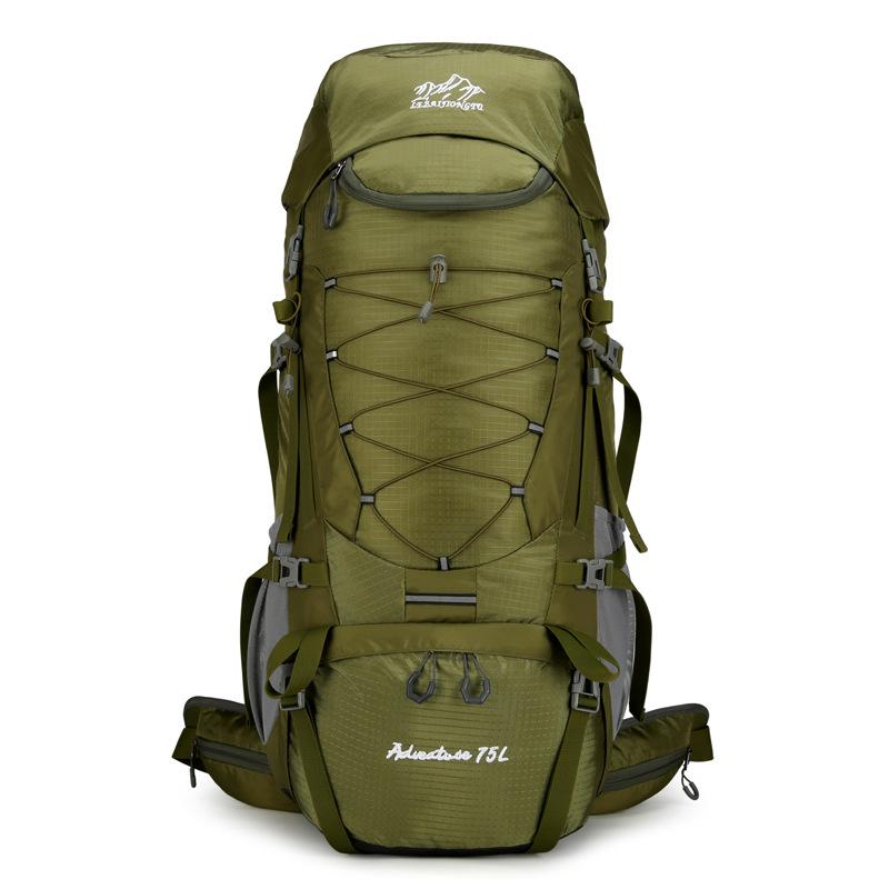 

Large Capacity Multifunctional Backpack for Mountaineering, Hiking, and Camping зелёный