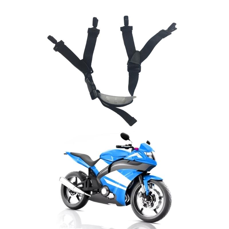 Durable Helmets Fixing Strap Slip Resistant Motorcycle Helmets Fastener Keep Your Motorcycle Helmets Firmly in Place
