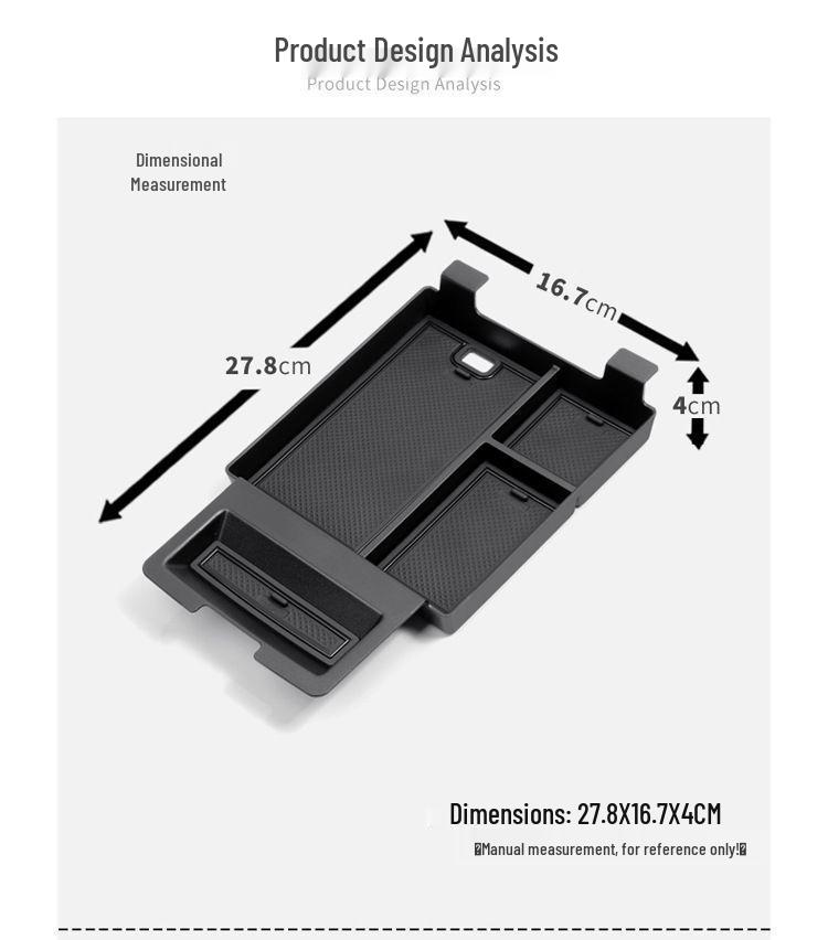 S9 Armrest Box Organizer: Central Car Storage & Interior Decor