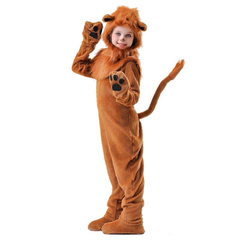 Parent-child clothing Wizard of Oz Lion adult children's stage clothing, Lion King clothing performance clothing