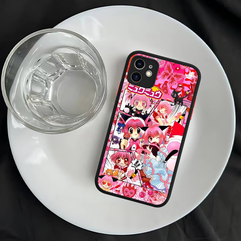 Tokyo Mew Mew Anime Phone Case For IPhone 16e 16 15 14 13 12 11 Pro Max X XS Max Plus Matte Clear