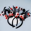 Halloween Headband Horror Eyeballs with Blood Streak Headband Scalp-friendly Hairhoop for Halloween Costume Party Cosplay