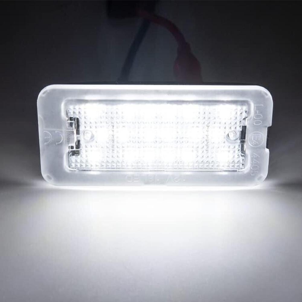 51800482 LED License Number Plate Light Lamp For Fiat Abarth White New