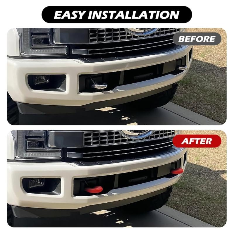 Practical  Weather Resistant Pickups Truck Plastic Tow Hitch Cover Suitable For F250 F350 F450 Models Easy Installation