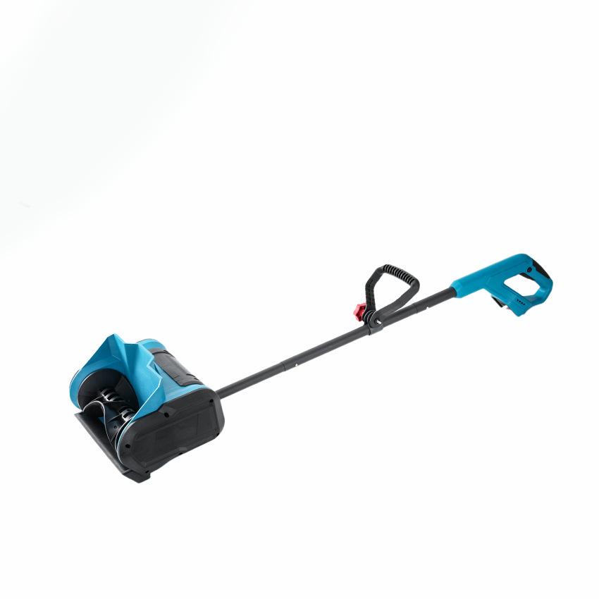 21V Cordless Snow Sweeper, Brushless Motor, Telescopic Handle, 12” Width