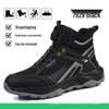 All-Season Steel Toe High-Top Safety Boots: Anti-Smash, Anti-Puncture, Comfort for Long Hours