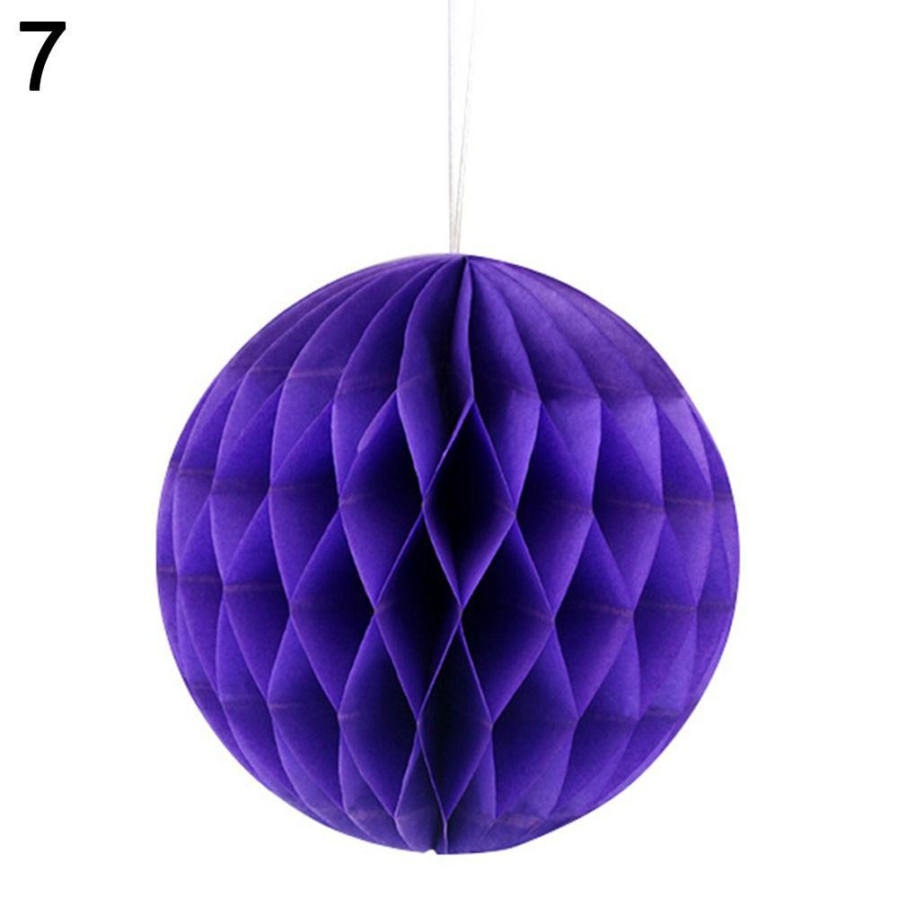 1pc 4Inch 10cm Chinese Paper Lantern Paper Pom Poms Honeycomb Balls Birthday Wedding Decor Gift Craft DIY Baby Shower Supplies