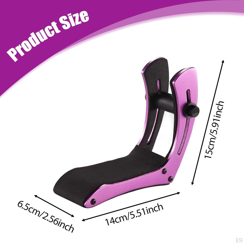 Electric Guitar Rest Foot Lifter Ergonomic Professional Footrest Stool for Live