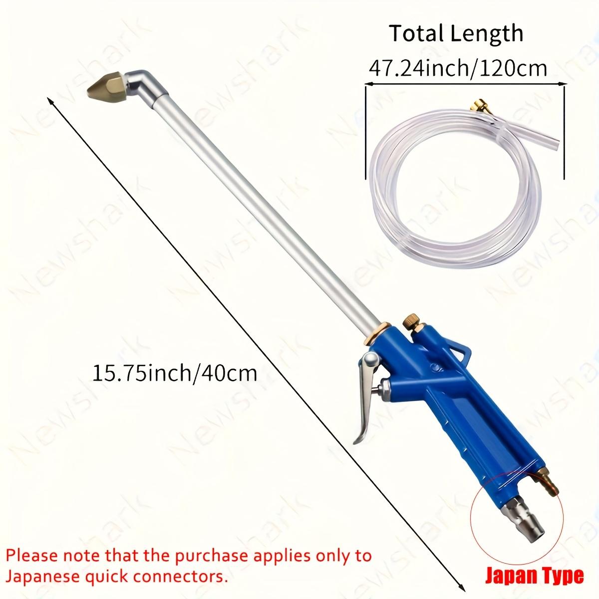 Pneumatic Tool Engine Water Gun Car Tool Repair Car Water Cleaning Gun High Press Car Engine Oil Revolutions Gun синий