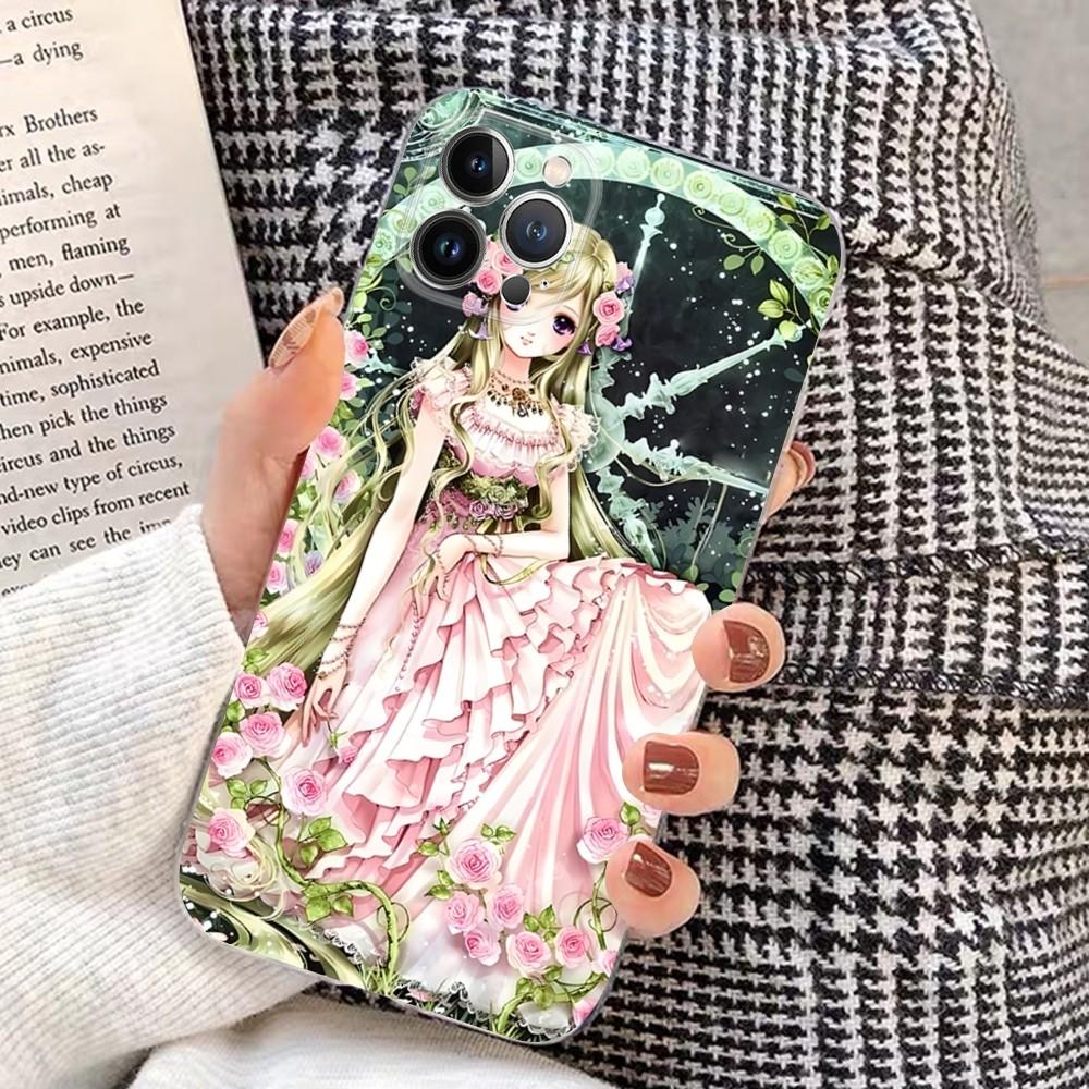 The Rose Of Versailles Phone Case For iPhone 15 14 11 12 13 Mini Pro XS Max Cover 6 7 8 Plus X XR SE 2020 Funda Shell