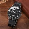 1/2 Stück Set Paar Mode Lässig Lederuhren Damen Einfaches Zifferblatt Quarz Armbanduhren Dress Uhr Montre Femme