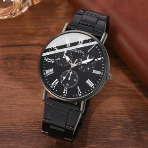 1/2 Stück Set Paar Mode Lässig Lederuhren Damen Einfaches Zifferblatt Quarz Armbanduhren Dress Uhr Montre Femme