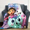 Customizable Gaby's Bubble House4 Throw Blanket – Personalized Name, All-Season Cozy Snug Blanket, Machine Washable, Personalized Blanket