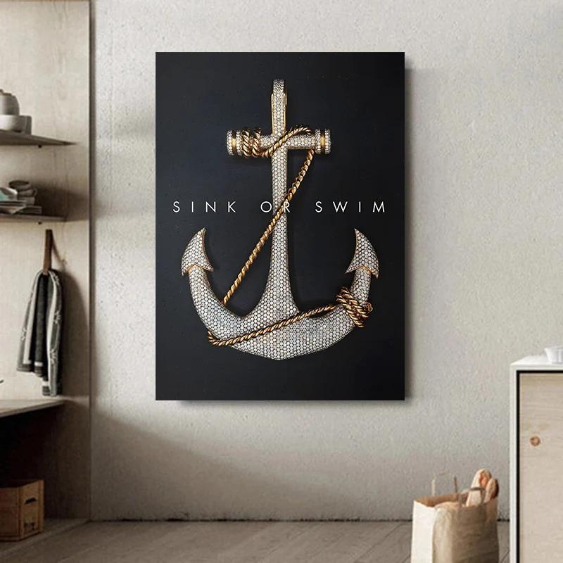 Motivational Inspiration Be Stronger Than Excuses Mindset Is Everything Art Poster Canvas Painting Wall Print Picture Home Decor