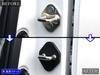 BRIGHTZ WR-V DG5 Carbon Style Door Striker Cover 4PC [STRIKER-002-4PC]