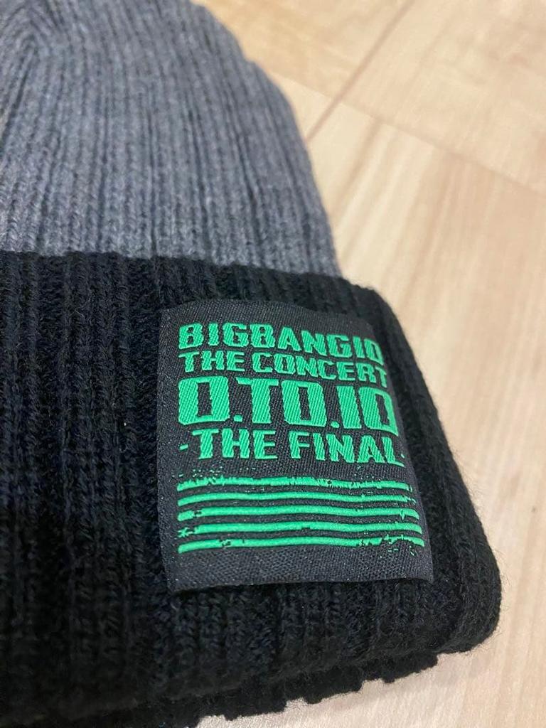 [USED] BIGBANG OT10 THE FINAL knit cap