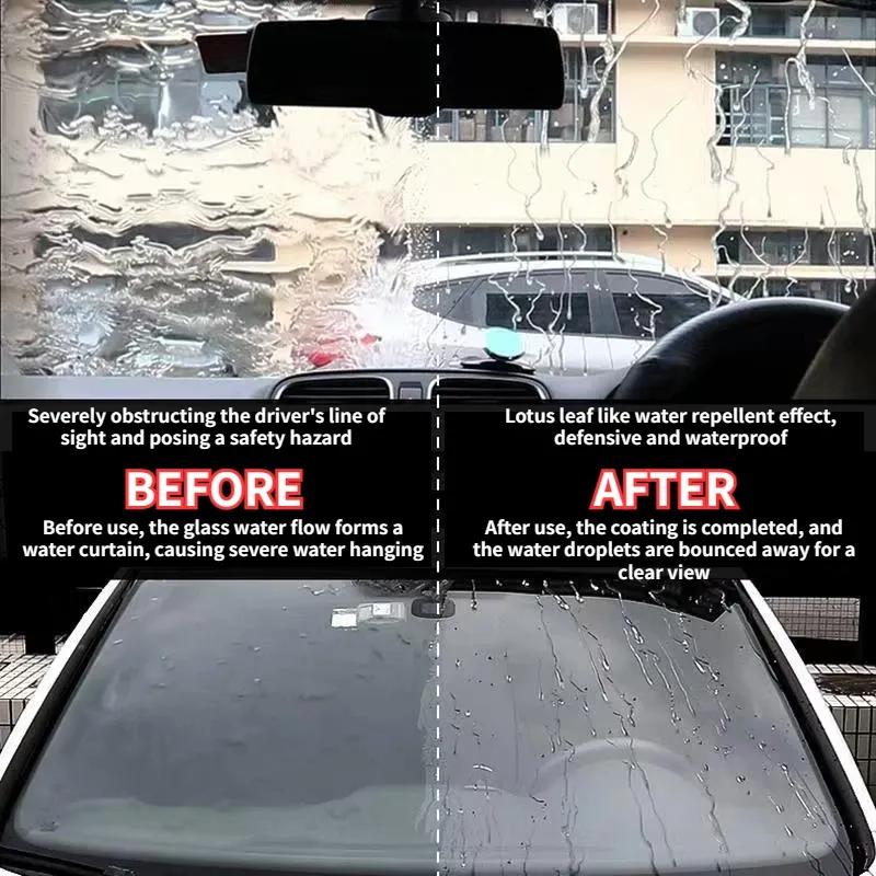 Soft99 400ml Large Capacity Car Windshield Glass Water Rain Repellent Oil Film Removing Car Glass Cleaning Water Stain Remover