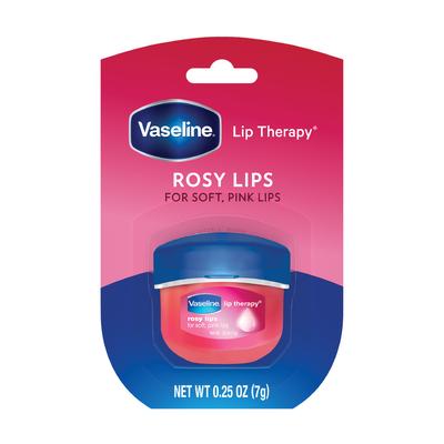 Cosmetic Vaseline Lip Therapy Rosy Moisturizing Pink 7g