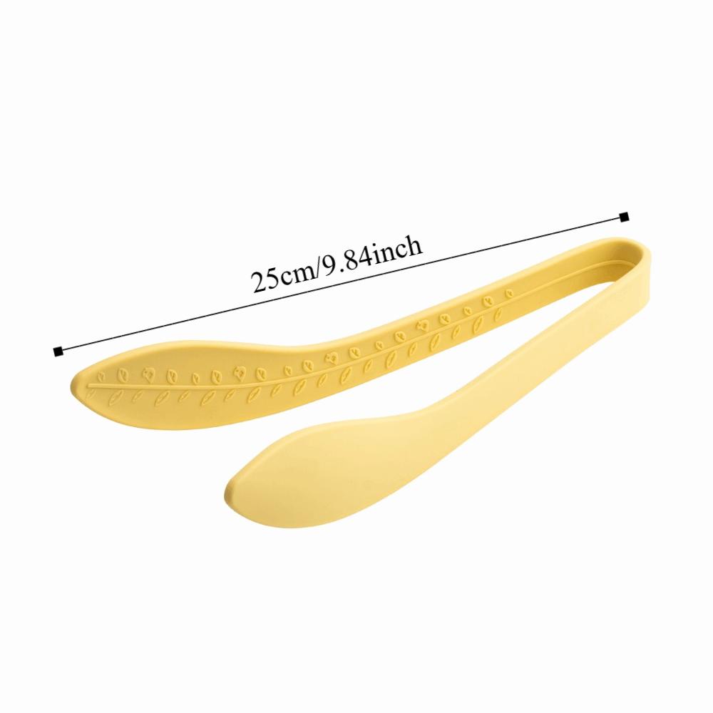High-Temperature Resistant Silicone Food Tongs Non-Slip Kitchen Tongs Barbecue Clips  Sandwich