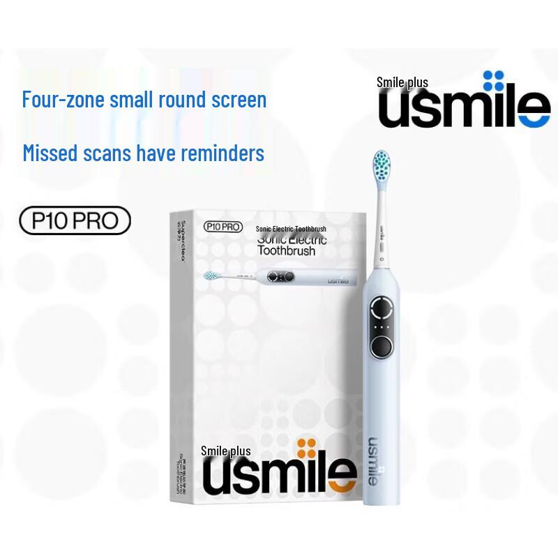 

usmile P10 PRO Four-Zone Sonic Electric Toothbrush CN plug (adapter included)