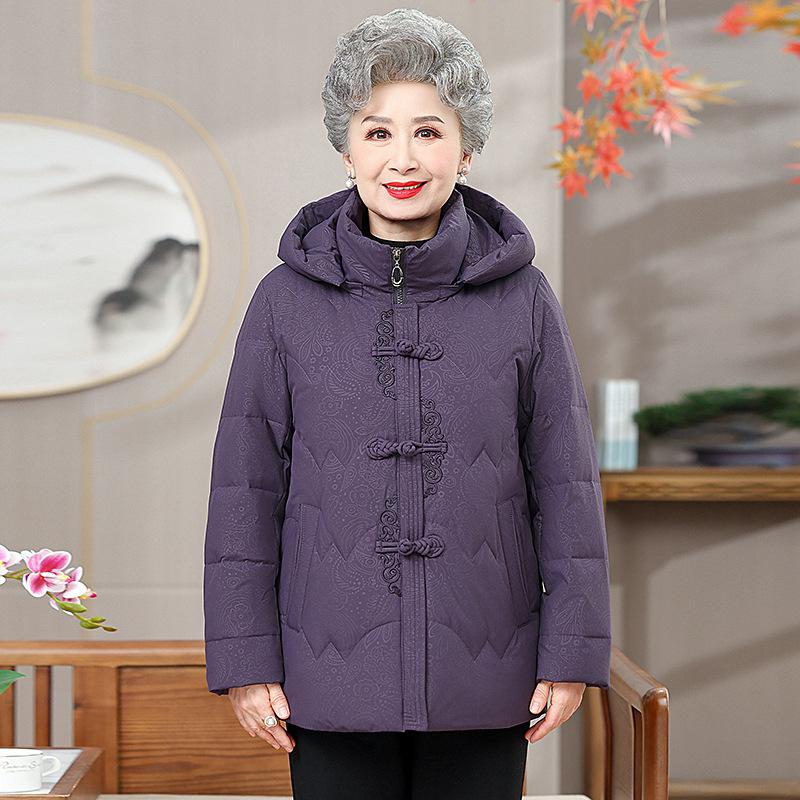 

Женская зимняя парка с капюшоном, повседневная куртка больших размеров, женская толстая теплая куртка XXXL фиолетовый