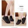 Solid Color Thick Platform Sole Fleece Lined Casual Winter Sneakers For Women