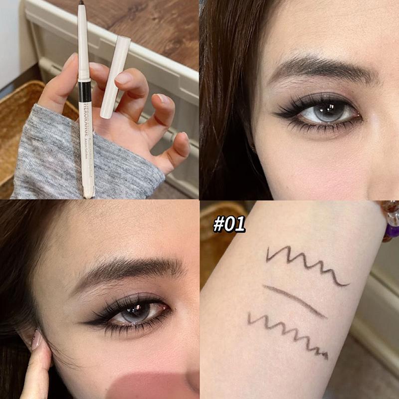 Herorange Glitter Diamond Silkworm Pencil Peach Shimmer Highlighter Aegyo Sal Stick Brighten Eye Shadow Pen Makeup Cosmetic