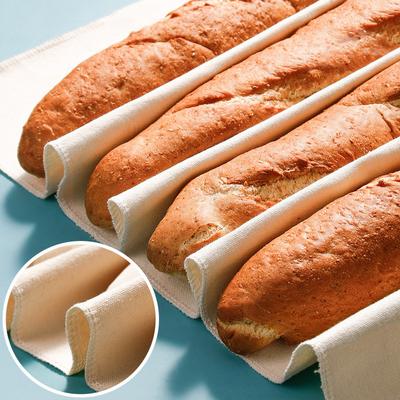 Baking Mat Pastry Baker's Couche Proofing Cloth Linen Fermented Baking Mat Dough Bakers Pans Proving Bread Baguette Flax Cloth