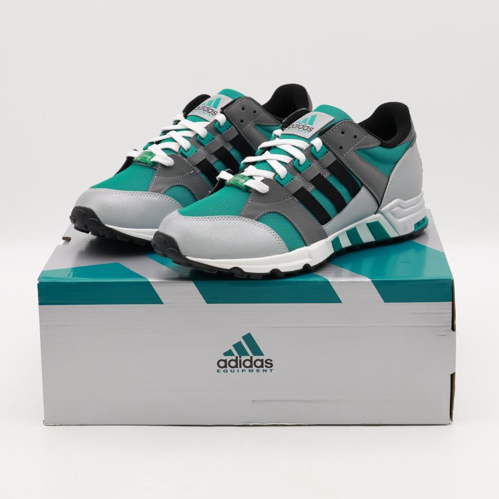 IH0973 adidas Equipment Cushion 93 EQT Grün Core Schwarz Matt Silber (Herren