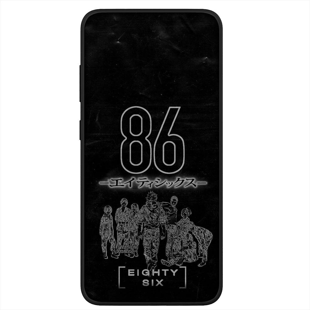 Anime 86 Eighty Six Wallpaper Cover Case for Samsung Galaxy S24 S23 Fe Ultra A55 A35 A24 A15 A05 M55 M15 Plus A02 A03 A70 S7