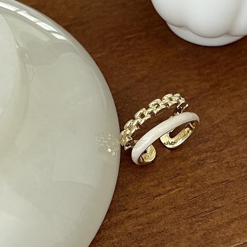 Beautifully Butterfly Designed Adjustable Ring For Women Unique Ins Style Copper Accessory