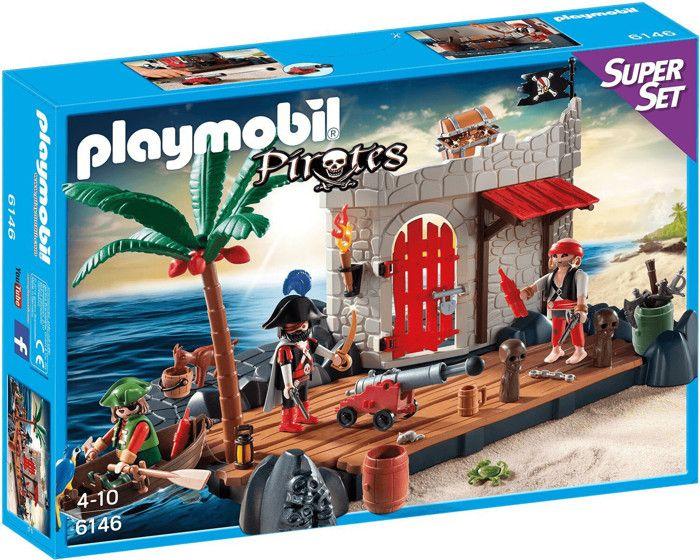 Playmobil 6146 super set ilot des pirates