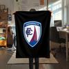 1PC Chesterfield F.C Patterned Flannel Blanket Suitable For All Seasons for Home Decor Warmth and Comfort Gifts Holiday Present