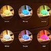 Turtle LED Night Light Cute Silicone Animal Soft Lamp RGB Touch Nightlight Children Sleep Light Room Bedside Decoration Gift