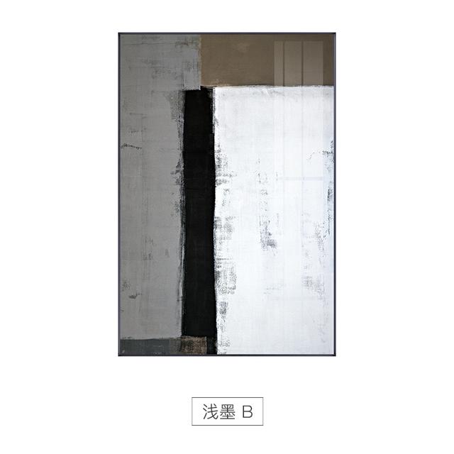 Abstract Creative Grey Color Canvas Painting posters and print Minimalist Style Art Wall Pictures for Living Room Bedroom Aisle
