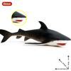 Oenux Ocean Animals Action Figures Sealife Shark Whare Megalodon Model Figurines PVC Home Decoration Kid Cognitive Education Toy