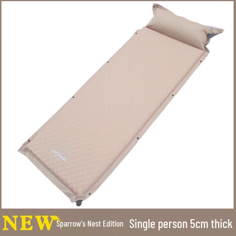 ZISIZ Outdoor Camping Inflatable Sleeping Pad