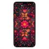 Luxury Flower Plants Fashio Phone Case For Samsung Galaxy A20,21s,22,31,32,52,53,72,73,80,91 Soft Silicone Black Cover