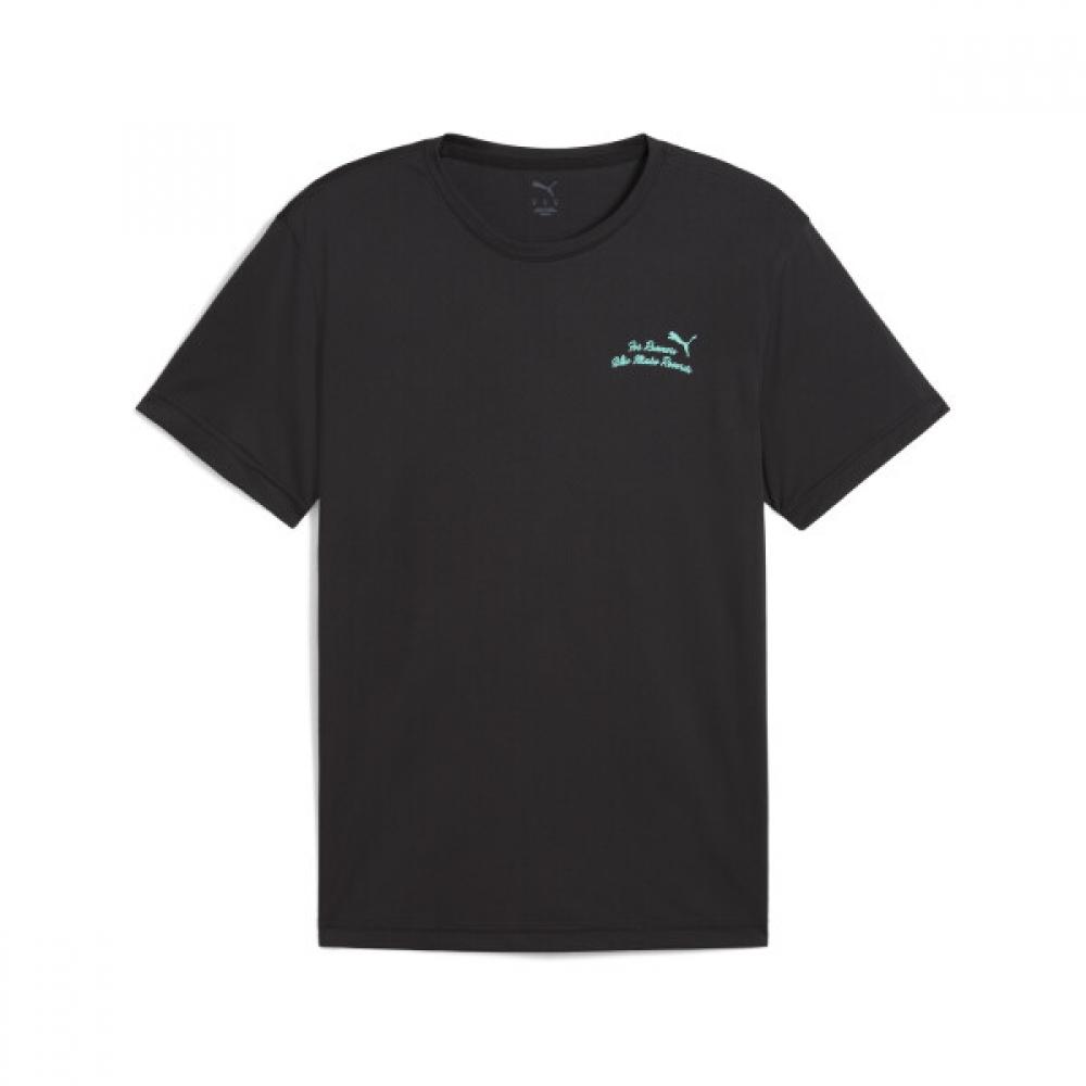 Puma Official Men S Running Slogan Graphic Tee M