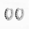 2Pcs Rainbow Little Huggies Stainless Steel Hoop Earrings Girl Tiny Rings Cartilage Small Helix Piercing Tragus Circle Men Hoops