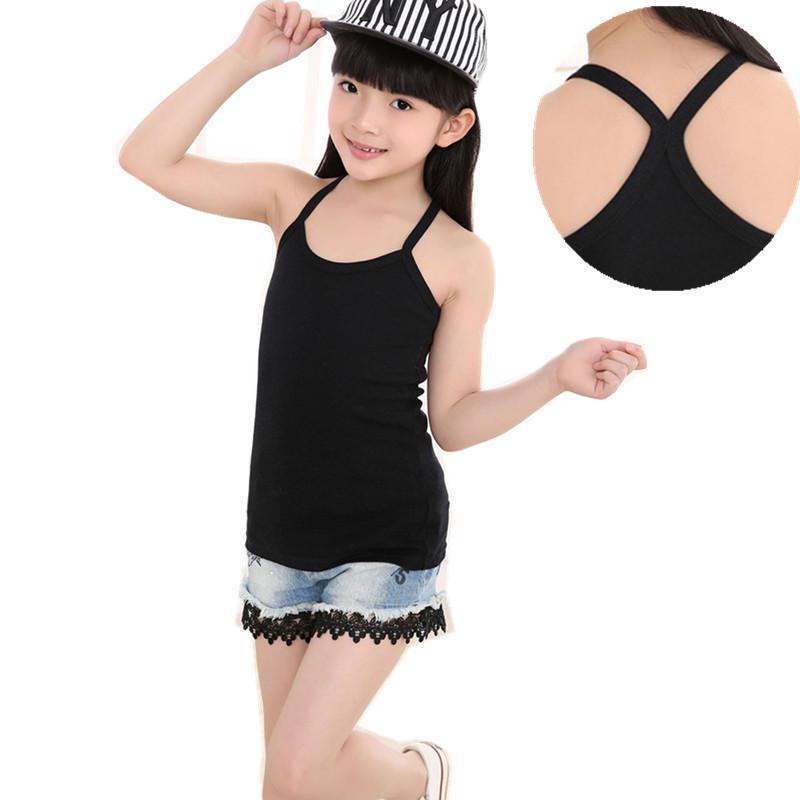 Kids' Cotton Camisole Tank Top for Boys & Girls - Lightweight, Summer Base Layer