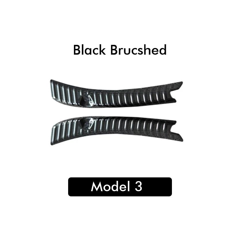 

Car Rear Bumper Foot Plate Trunk Door Sill Guard Stainless Steel Protector Strip Trim Cover for Tesla Model 3 Y Accessories