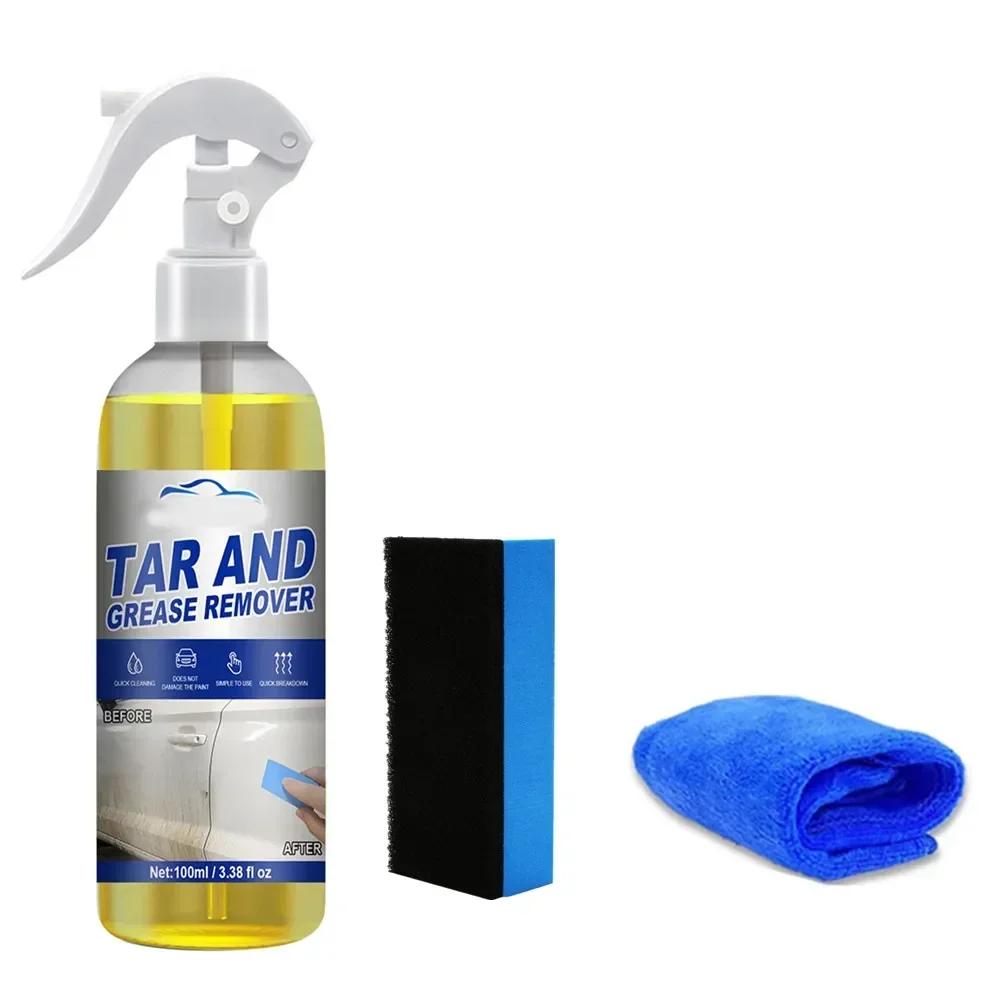 

100 мл Средство для удаления царапин на автомобиле Покрытие для автомобильного стекла Гидрофобный спрей Средство для чистки автомобильного стекла Водонепроницаемый Обезжириватель для масляной пленки Удаляет масло