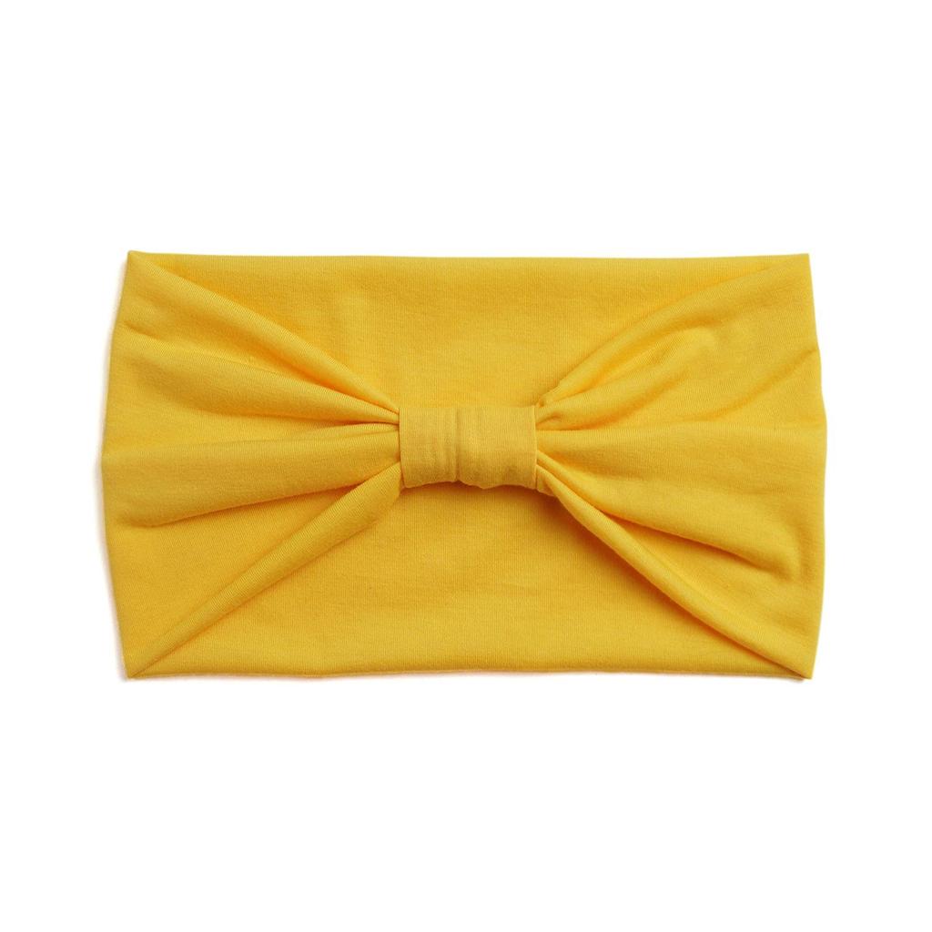 Stretchy Solid Color Sports Headband - Sweat-Absorbing Yoga & Running Hairband