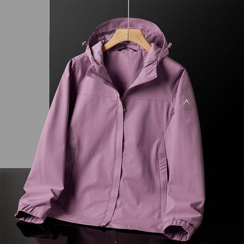 

Женская тонкая куртка на весну и осень, уличная ветрозащитная и водонепроницаемая куртка с капюшоном для рыбалки 4XL