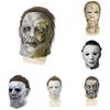 Michael Myers Halloweenowa Maska Lateksowa Z Funkcją Podświetlenia Dla Fanów Horroru