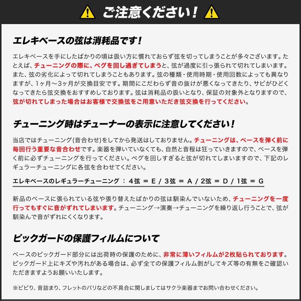 SELDER Baskytara typ Jazz Bass Začátečnická sada JB-30/MBL 13dílná